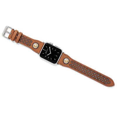 Mosaic Leather Watch Band