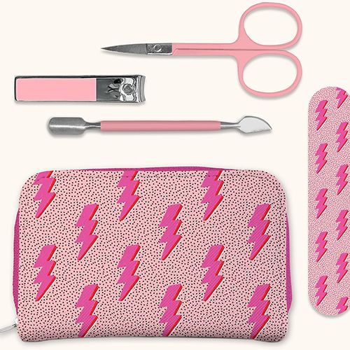 Stuio Oh! Manicure Set, Pattern: Charged Up
