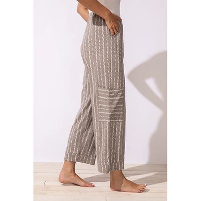 Escape Driftwood Stripe J Pocket Flood, Women's