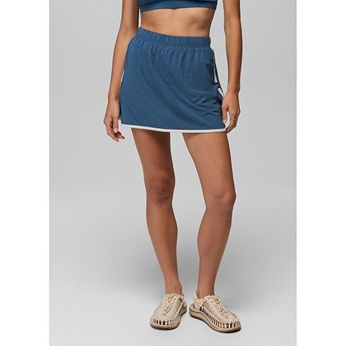 Railay Scallop Skort, Color: Bluff Blue, Size: XS