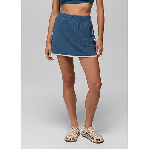 prAna Railay Scallop Skort, Women's-D, Color: Bluff Blue, Size: XS