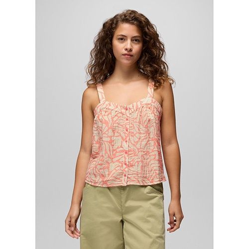 prAna Goldie Beach Tank Top, Women's, Color: Guava, Size: XS