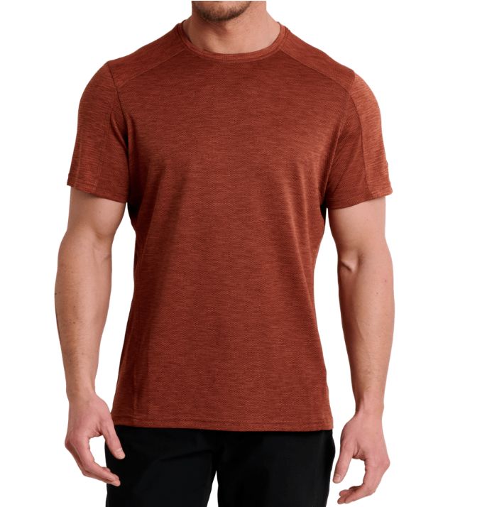 Kuhl Men's Engineered Short Sleeve Tee, Color: Slickrock, Size: Small