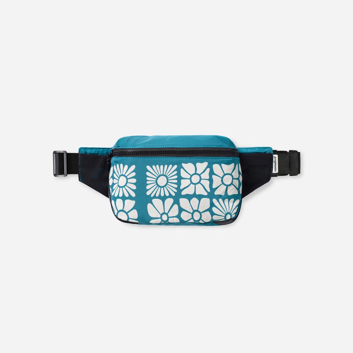 Nomadix Fanny Pack - Flowerbed Teal Ocean, Nomadix Color: Flowerbed Teal Ocean