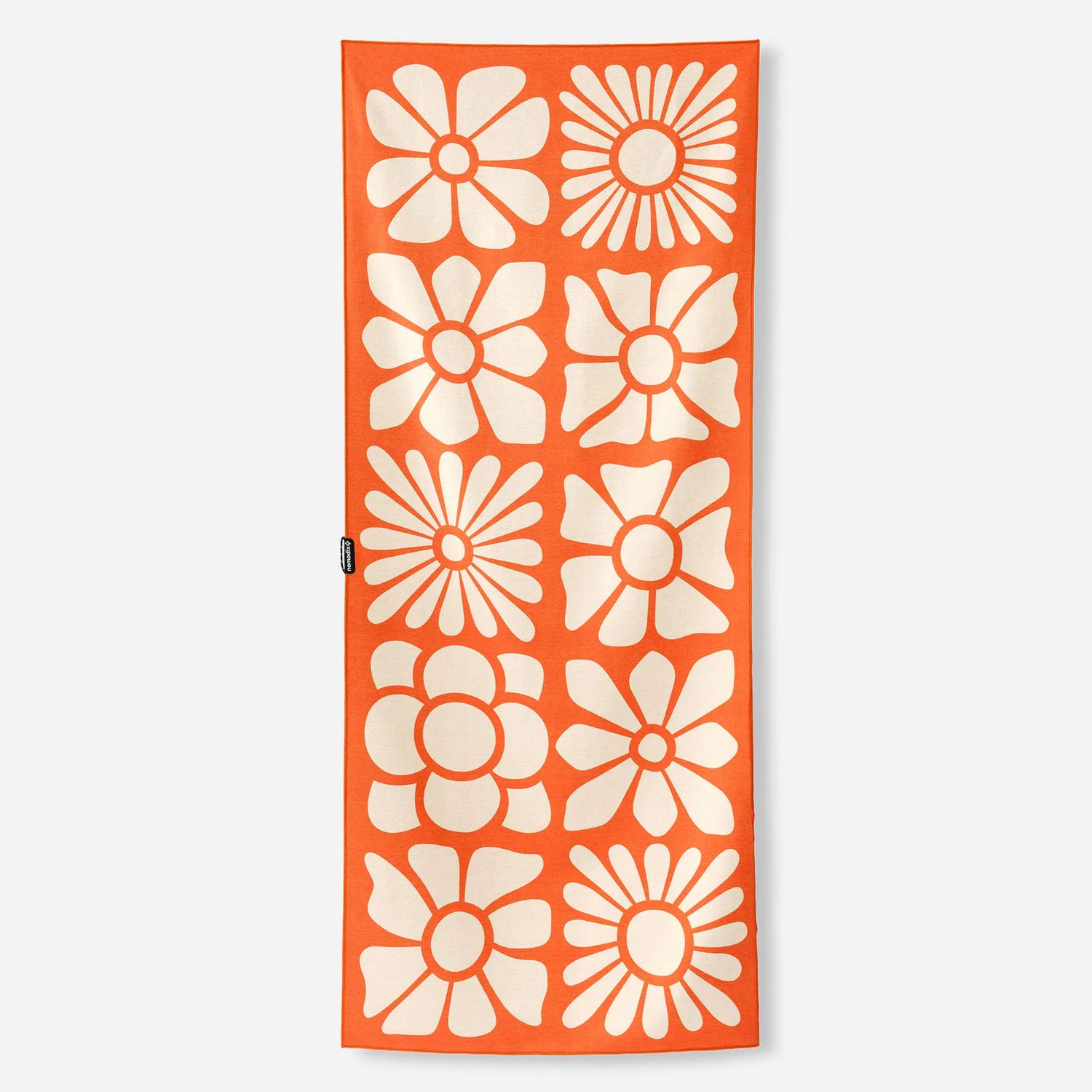 Nomadix Original Towel - Big Flowers Expedition Orange, Nomadix Color: Big Flowers Expedition Orange