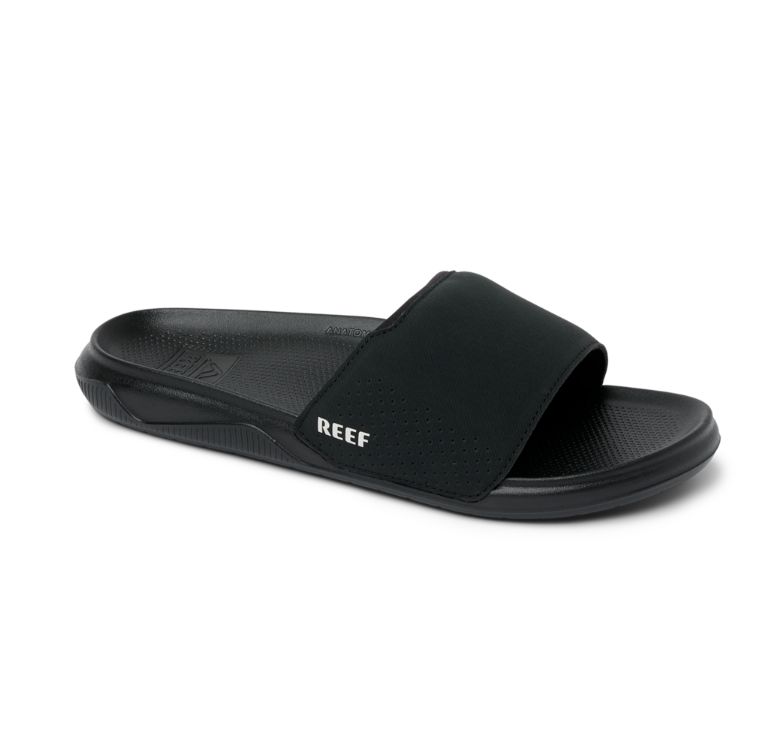 Reef Tailslide Men's Sandals, Color: Black, Size: 8