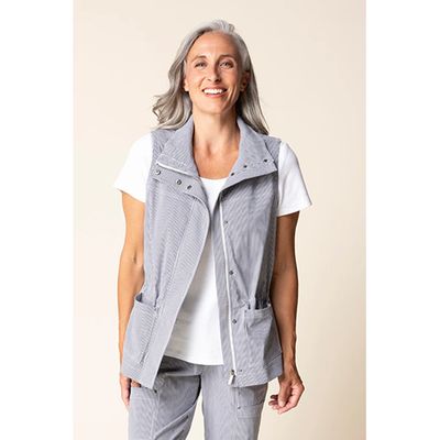 Cool Tech Stripe Layering Vest