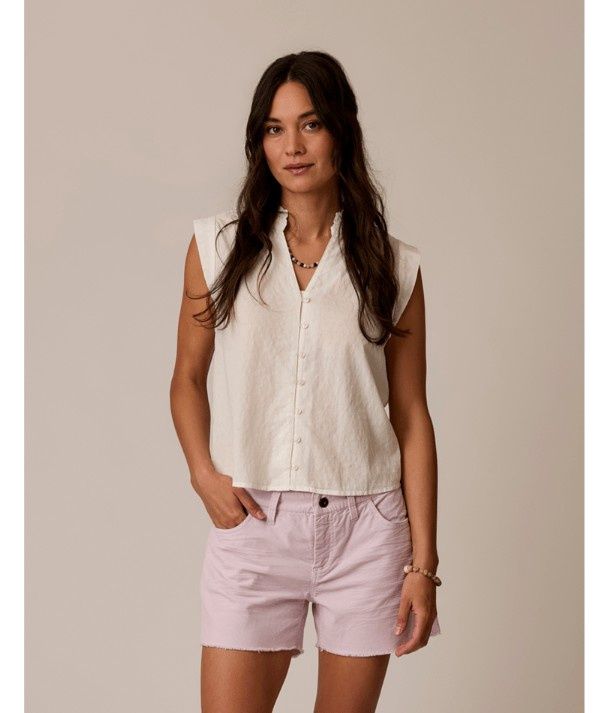 Reagan Top, Color: Cloud Texture, Size: XS