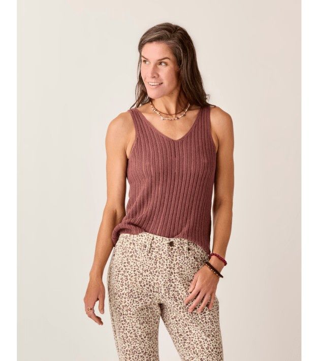 Carve Designs Micah Tank, Women's, Color: Coco-D, Size: XS