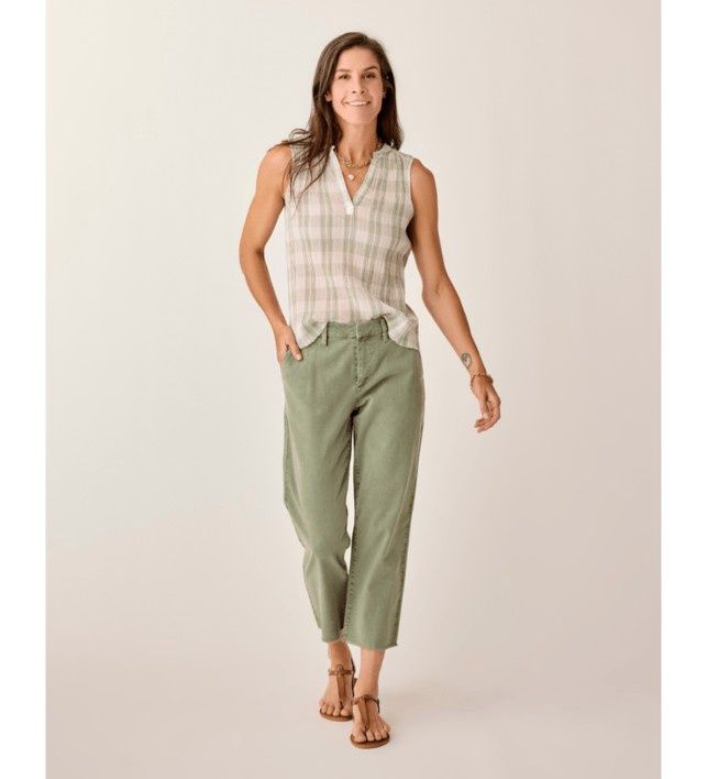 Carve Designs Sausalito Pant, Color: Fatigue, Size: 0