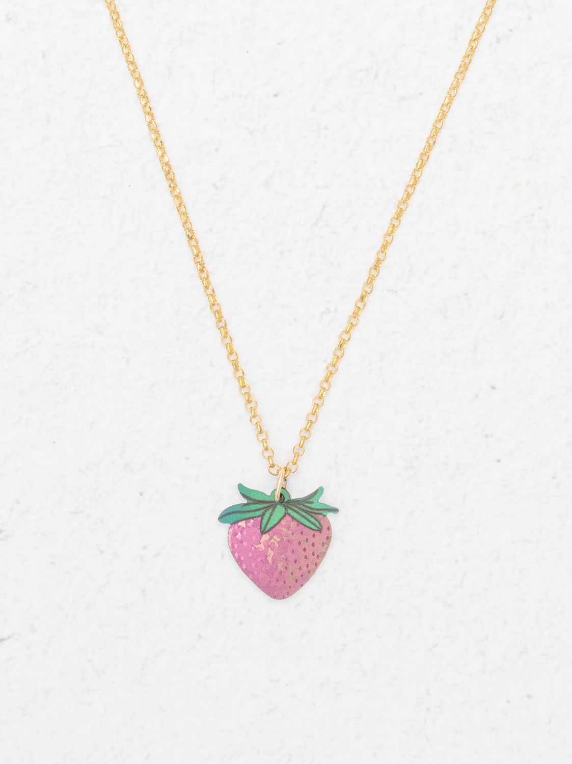 Holly Yashi Strawberry Necklace for Kids