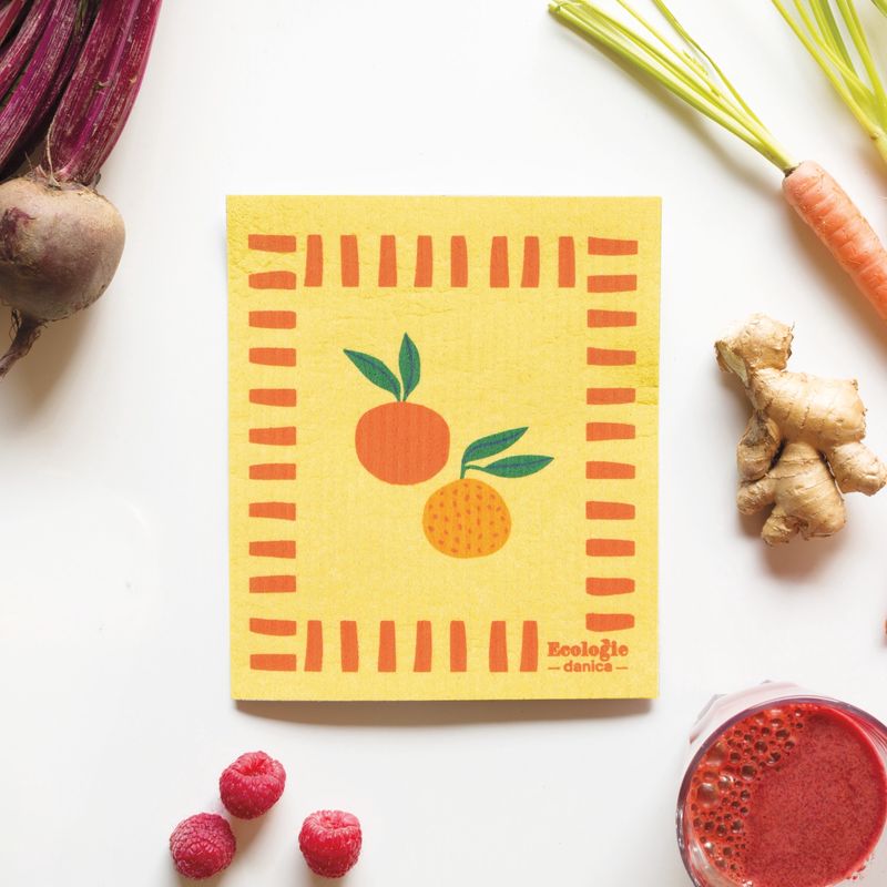 Swedish Dishcloth - Citrus Burst