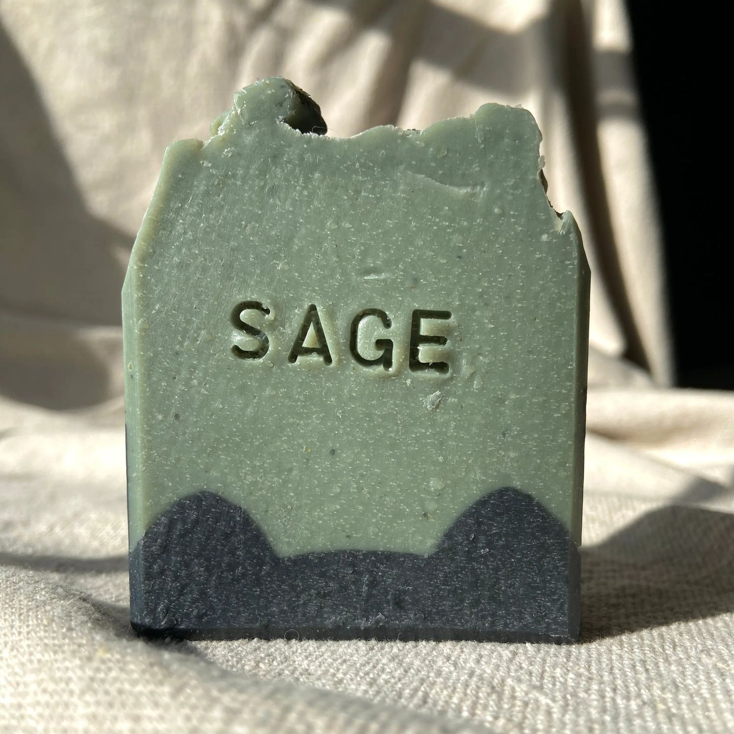Golden Terra Soap Bar-Standard 4.5 oz., Scent: Sage