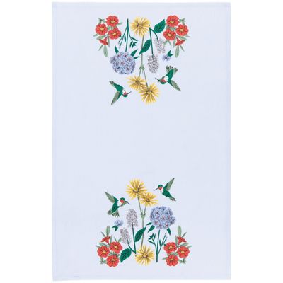 Dishtowel Printed - Hummingbird