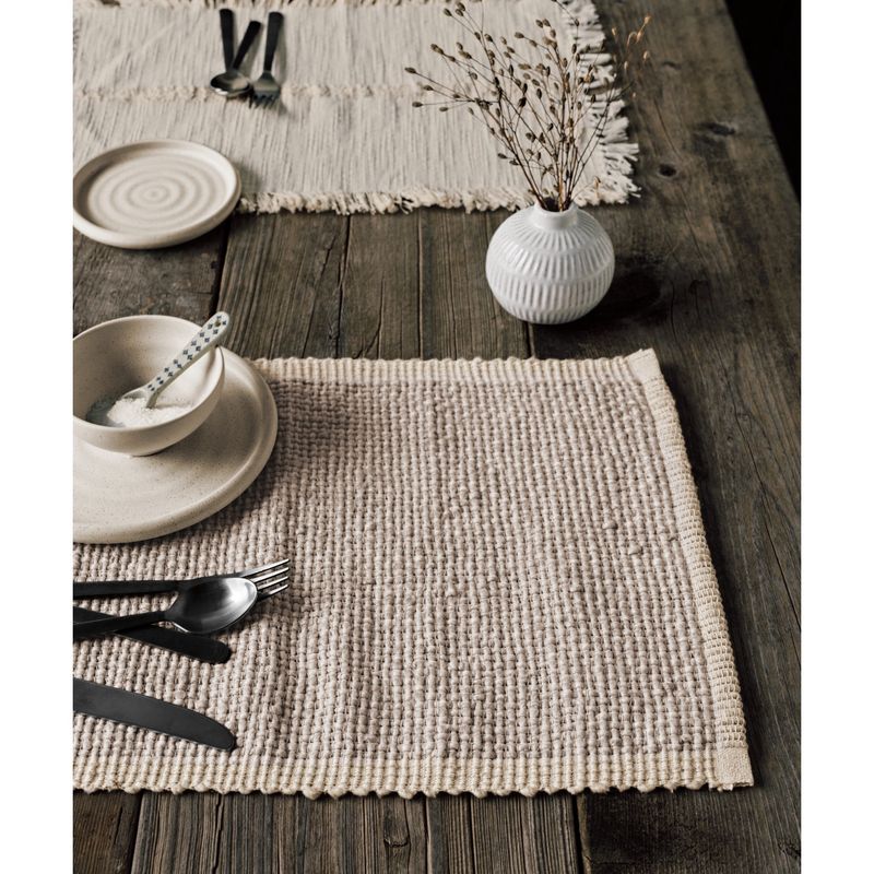 Placemat, Lattice - Dove Gray