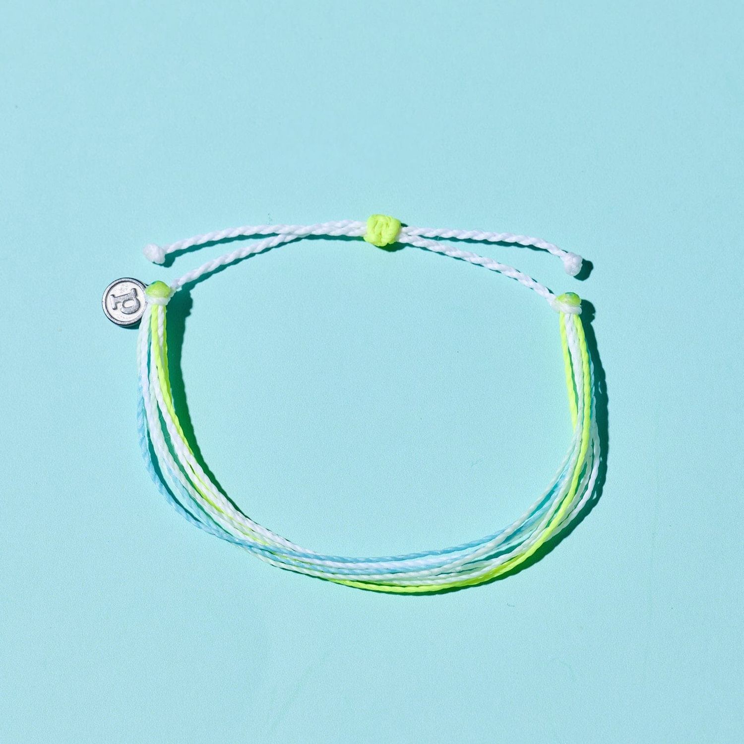 Puravida Bright Original Bracelet, Neon Sky, Color: Neon Sky, Type: Bracelet