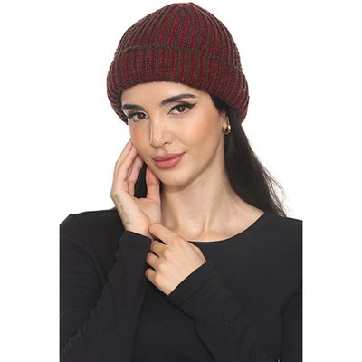 Lakhays Two Tone Fisherman Beanie