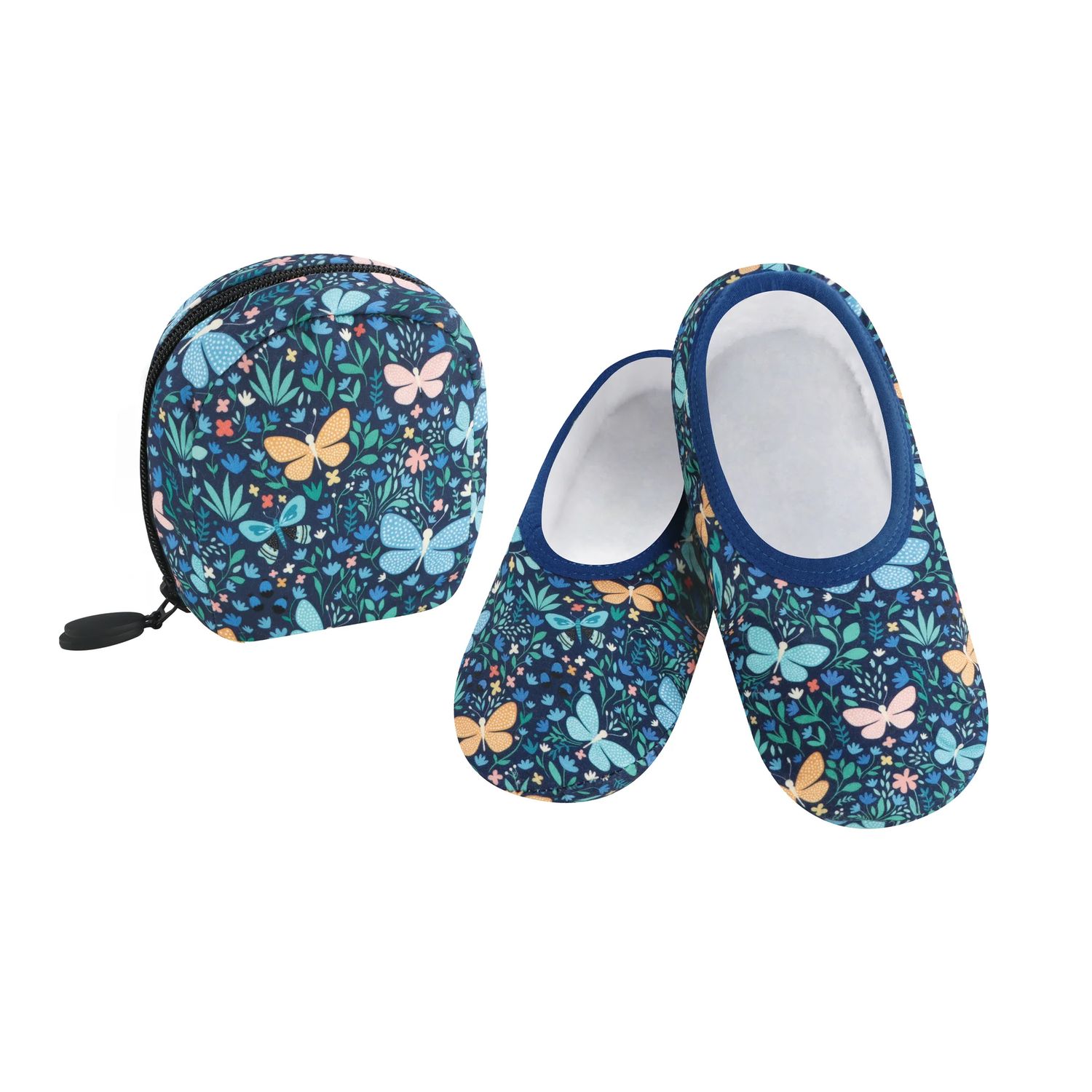 W's Polka Dot Butterfly Skinnies w/Pouch, Color: PD Butterfly, Size: Small