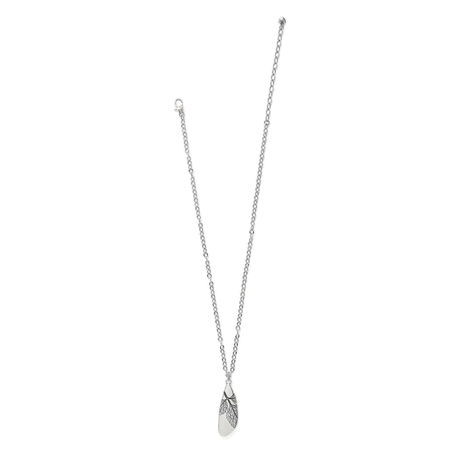 Brighton Natura Drop Necklace, Color: Silver