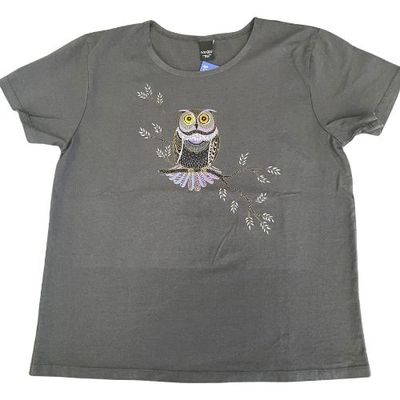 Sabaku Women's Boutique Tee, Owlie