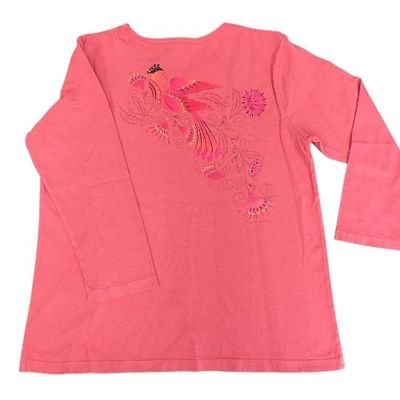 Sabaku Women's 3/4 Slv Best Tee, Fancy Bird
