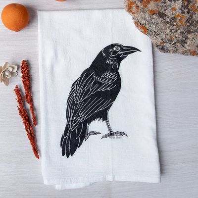 Tea Towel - Raven