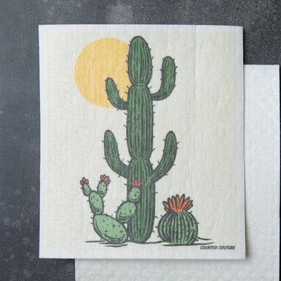 Swedish Dishcloth - Saguaro Cactus