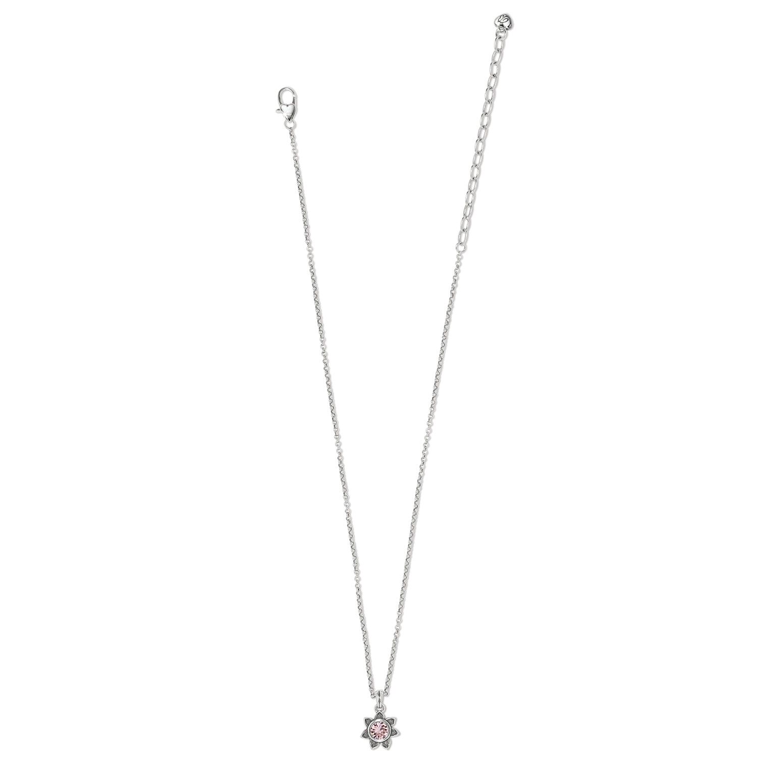Brighton Everbloom Sunflower Necklace - October, Color: Rose