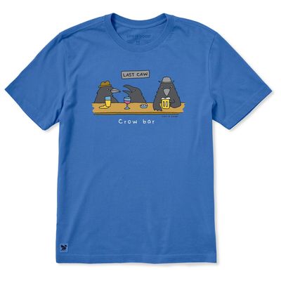 Life is Good Men's Crow Bar Crusher Tee