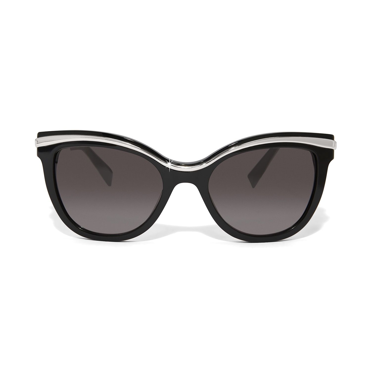 Brighton Interlok Single Knot Sunglasses, Color: Silver