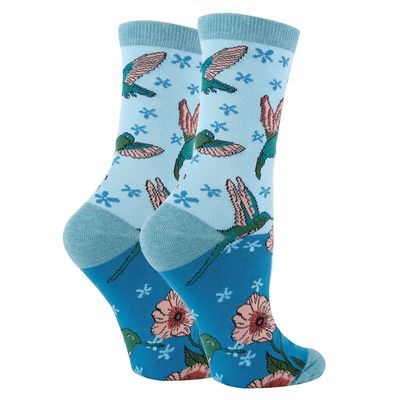 Sock It Up Women's Crew Sock, Humming Hmm