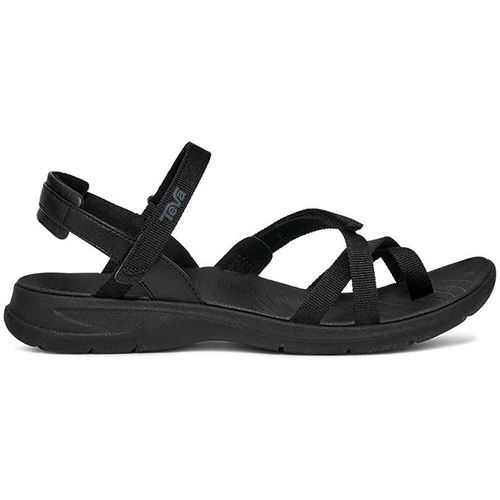 Teva Tirratraveler Slingback Women's Sandals, Color: Black/Black, Size: 6