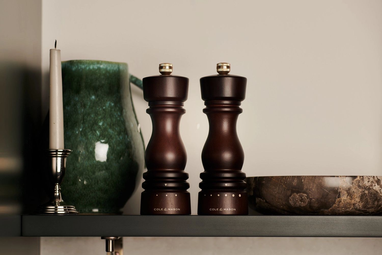 London 7-Inch Pepper Mill, Color: Chocolate