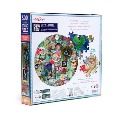 eeBoo 500 Piece Puzzle - Collecting Nature