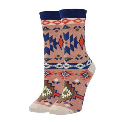 Women's Crew Sock, Cascara Sagrada