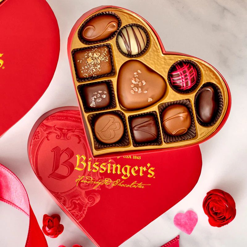 Bissinger's Assorted Heart Box of Chocolates