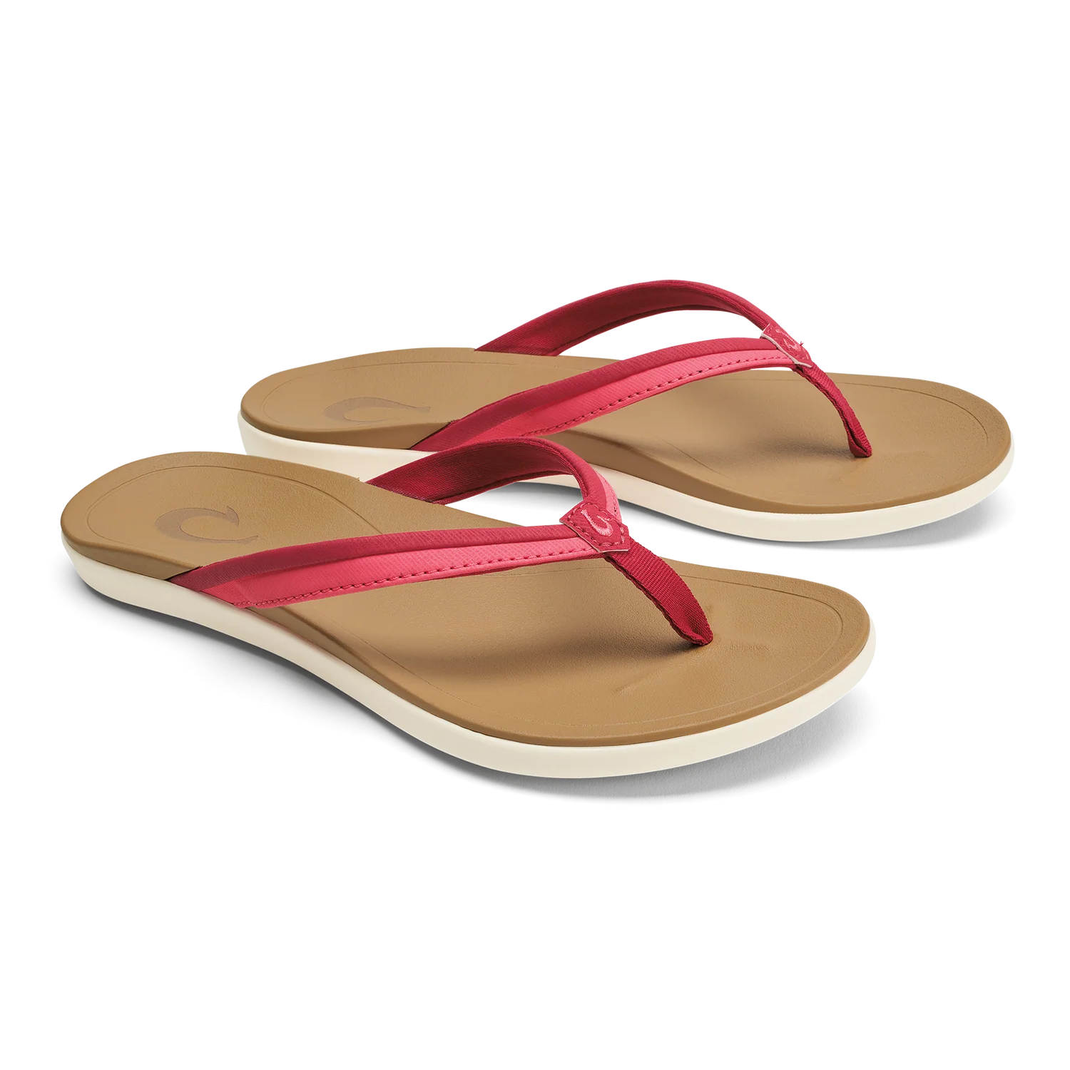 Olukai Ho 'Opio Malua Women's Sandal, Color: Mystic Berry/Hot Pink, Size: 6