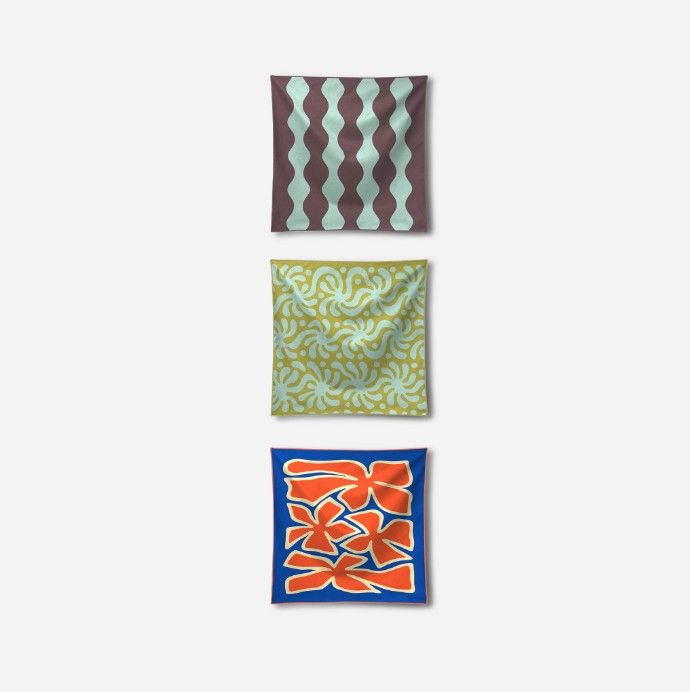 Nomadix Tiny Towel 3-Pack - Water &amp; Flowers