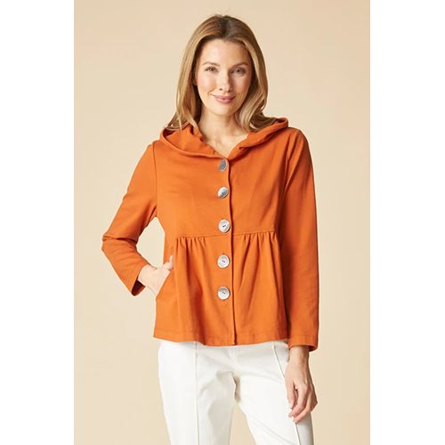 Habitat Stonewash Shirred Hoodie, Women's