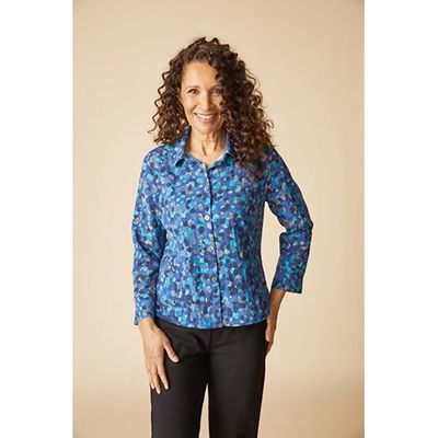 Habitat Destination Unknown Watercolor Dot Jill Shirt, Women's
