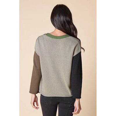 Habitat Yin Yang Colorblock Cardi, Women's