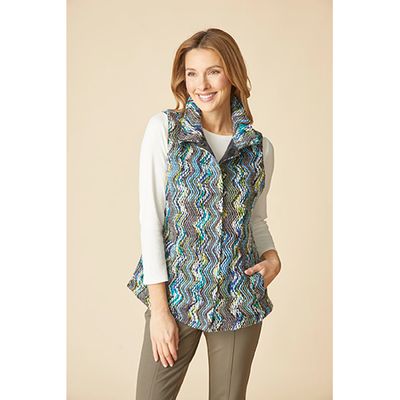 Habitat Tapestry Weave Lean Look Vest, Women's