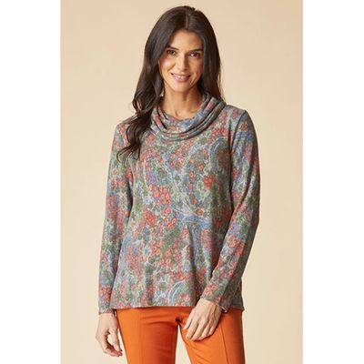 Habitat Super Soft Fleece Cozy Cowl Neck Top, Women's