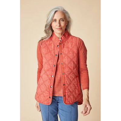 Habitat Washed Quilted Windjammer Vest, Women's
