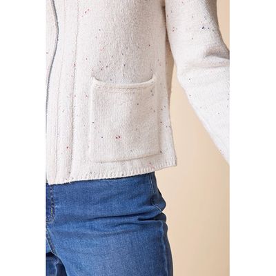 Habitat Harvest Tweed Birchwood Cardi, Women's