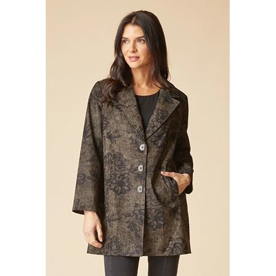 Habitat Luxe Cord Paris Car Coat, Women's