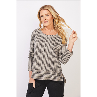 Escape Canyon Stripe Easy Tee, Women's