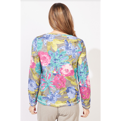 Escape Botanical Blooms Perfect Layer Tee, Women's