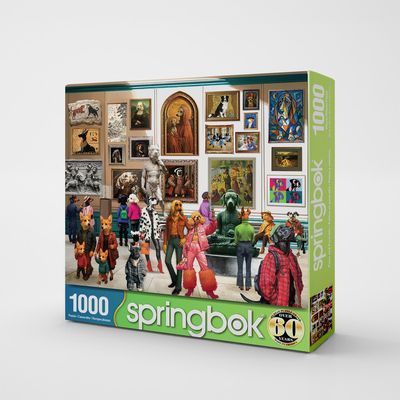 Springbok Puzzle - Paws &amp; Portraits 1000 Piece