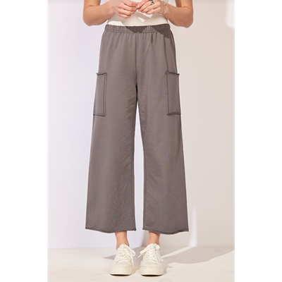 Escape Ocean Front Terry Pocket Flood, Women's